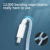 Câble USB-C vers Lightning 20 W tressé nylon – Charge rapide & durable (2 m)