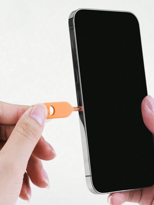 Éjecteur SIM universel en silicone – multi-cartes & microSD