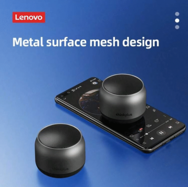 Enceinte Bluetooth portable Lenovo K30 – Hifi, résistante aux éclaboussures & micro intégré