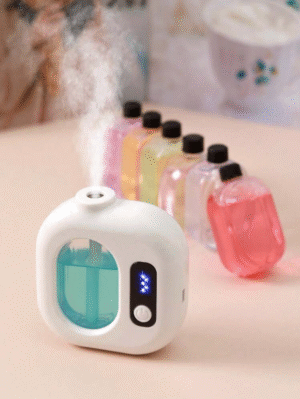 Diffuseur d’arômes USB rechargeable + flacon parfum (lavande)