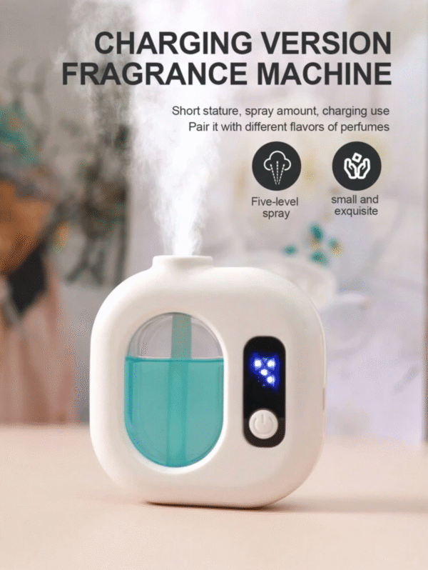 Diffuseur d’arômes USB rechargeable + flacon parfum (lavande)