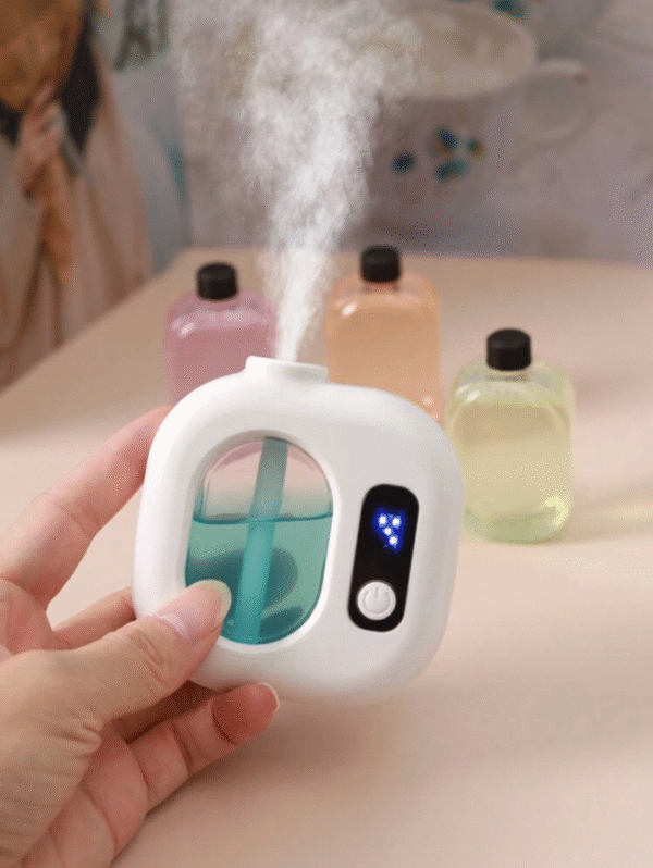 Diffuseur d’arômes USB rechargeable + flacon parfum (lavande)