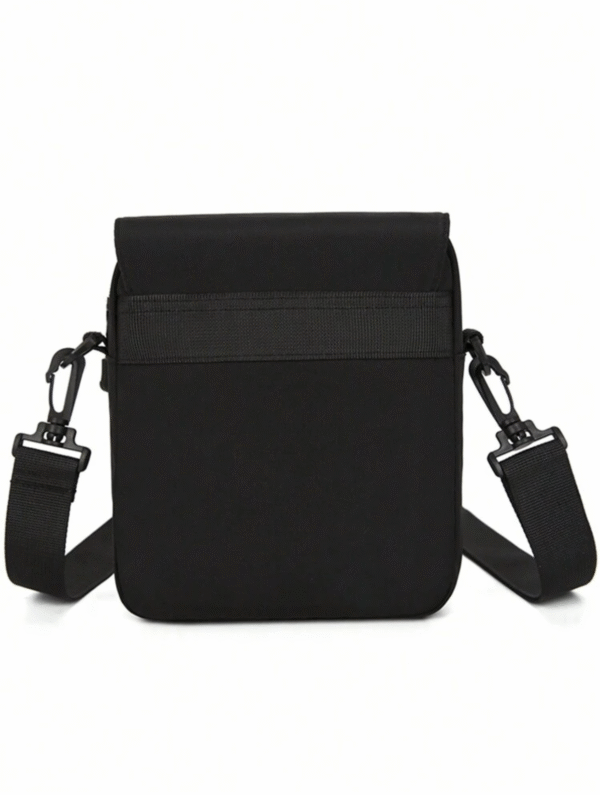 Sacoche bandoulière urbaine – polyester léger & double zip