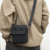Sacoche bandoulière urbaine – polyester léger & double zip