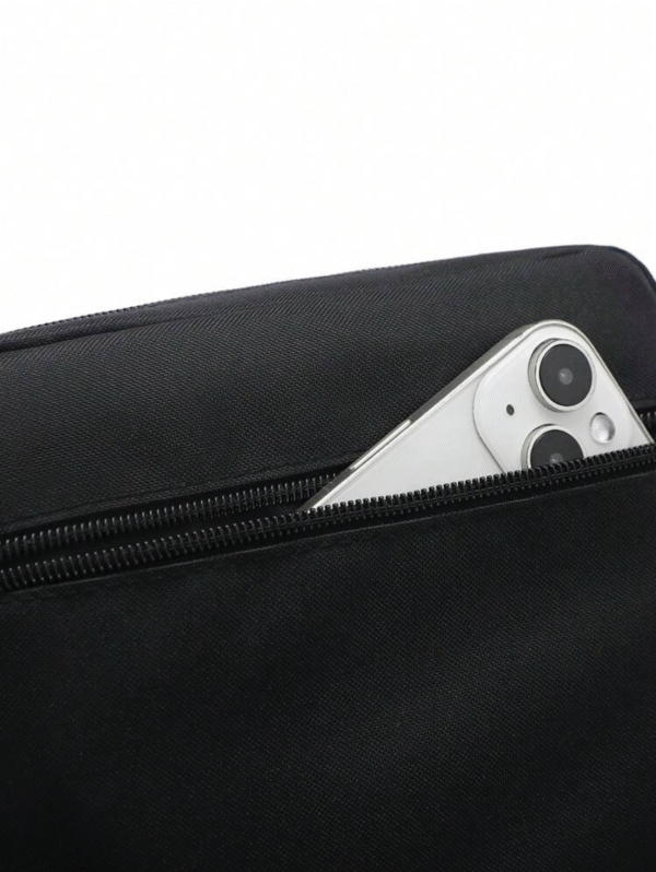 Sacoche bandoulière nylon – Mini crossbody 19×15×5 cm, résistante & urbaine