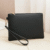 Pochette clutch matelassée – bandoulière amovible & grande capacité