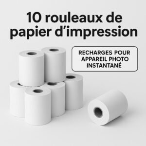 Rouleau en papier pour appareil photo mobisnap