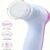 Brosse nettoyante visage 5 en 1 – Électrique, massage & exfoliation