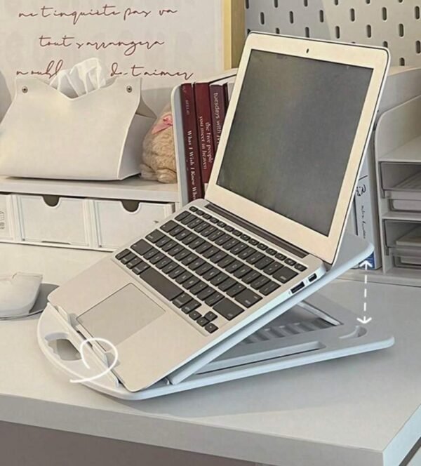 Support réglable pour ordinateur – Ergonomique, pliable et portable