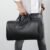 Sac de voyage rétro – Polochon grande capacité, cuir PU élégant et résistant