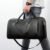 Sac de voyage rétro – Polochon grande capacité, cuir PU élégant et résistant