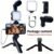 Kit Vlog débutant – Trépied, micro et lumière LED pour téléphone (iPhone & Android)