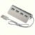 Adaptateur USB 3.0 en aluminium – Répartiteur 4 ports haute vitesse pour ordinateur et accessoires