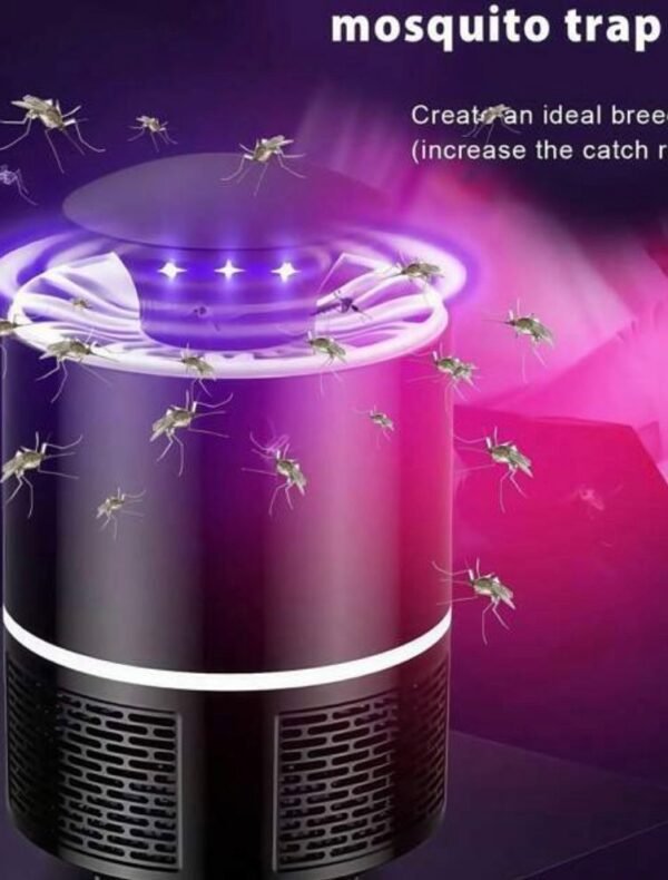 Piège électrique à moustiques – Anti-mouches avec lumière UV et ventilation silencieuse (USB)