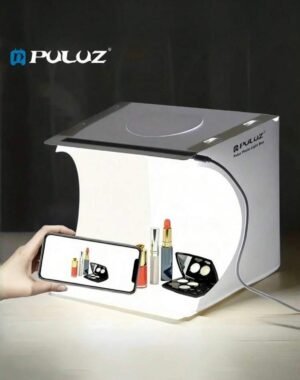 Mini studio photo PULUZ avec éclairage LED – Pour photos de produits pro avec téléphone