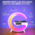 Enceinte Bluetooth G63 4-en-1 : Veilleuse LED, Réveil Digital, Chargeur Sans Fil Rapide 15W & Haut-parleur Stéréo