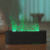 Diffuser d’arômes USB Effet Flamme – Humidificateur 2-en-1 Ultra-Compact 150 ml (Noir)