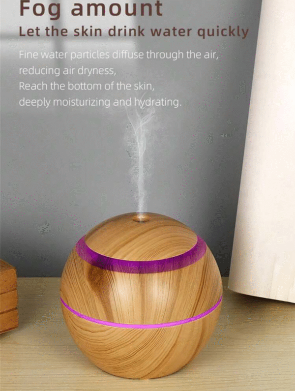 Humidificateur Nano USB 150 ml – Mini Diffuseur d’Air pour Bureau & Voiture