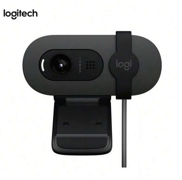 Logitech Brio 95 HD Webcam avec Cache de Confidentialité & Micro Intégré, Caméra 1080 p pour Streaming en Direct / Cours en Ligne / Télétravail, Plug & Play, Compatible PC/Mac