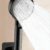Pompe de Douche Booster Plastique Noir 23,5 cm – 5 Modes de Jet