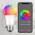 Ampoule LED Intelligente 15 W Tuya A19 E27/E26 – RGB + Blanc Chaud 2700 K, Bluetooth, App & Contrôle Vocal