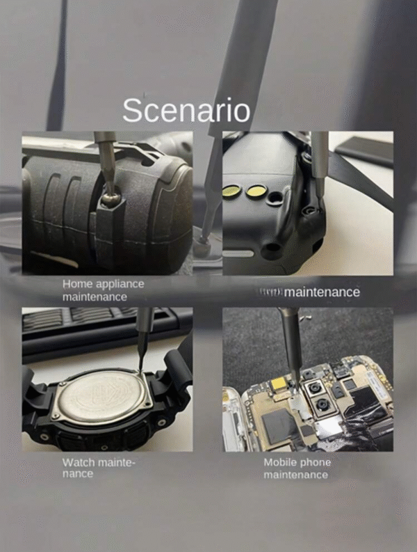 Set de Tournevis de Précision 25-en-1 – Kit Multifonction pour Réparation Smartphone, Tablette & Électronique