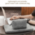UGREEN Trousse de Rangement Voyage pour Accessoires Électroniques – Organisateur de Câbles, Chargeurs & Périphériques, PU Cuir Grand Volume
