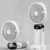 Mini Ventilateur de Poche Rechargeable USB – Écran Digital – Ultra Compact