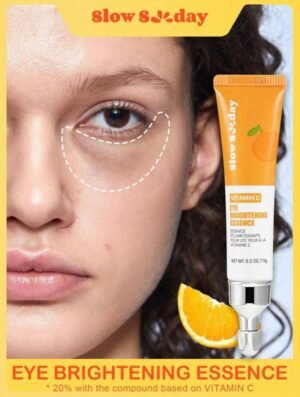 Crème traitante pour les yeux à la vitamine C – Slow Sunday™ (15 ml)