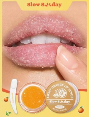 Gommage à Lèvres Hydratant à l’Orange Douce – Exfolie, Adoucit et Nourrit