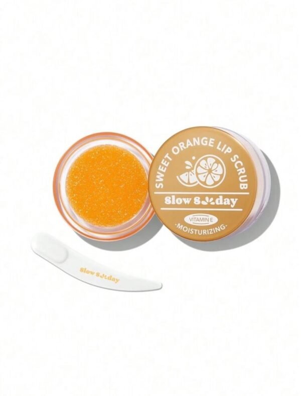 Gommage à Lèvres Hydratant à l’Orange Douce – Exfolie, Adoucit et Nourrit