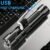 Lampe torche LED puissante rechargeable USB – longue portée & compacte