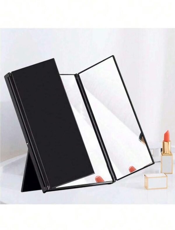Miroir pliable à 3 panneaux – Grand format, support intégré, idéal pour maquillage et coiffure