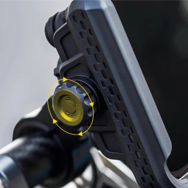 Support Téléphone Moto/Vélo SMMU - Fixation Ultra-Stable, Anti-Vibrations, AntiVol - Compatible Tous Smartphones