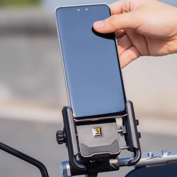 Support Téléphone Moto/Vélo SMMU - Fixation Ultra-Stable, Anti-Vibrations, AntiVol - Compatible Tous Smartphones