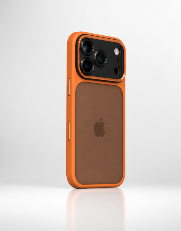 Coque iPhone 17 Pro Max – Protection Élégante et Résistante MAGSAFE – Disponible en Noir, Bleu et Orange