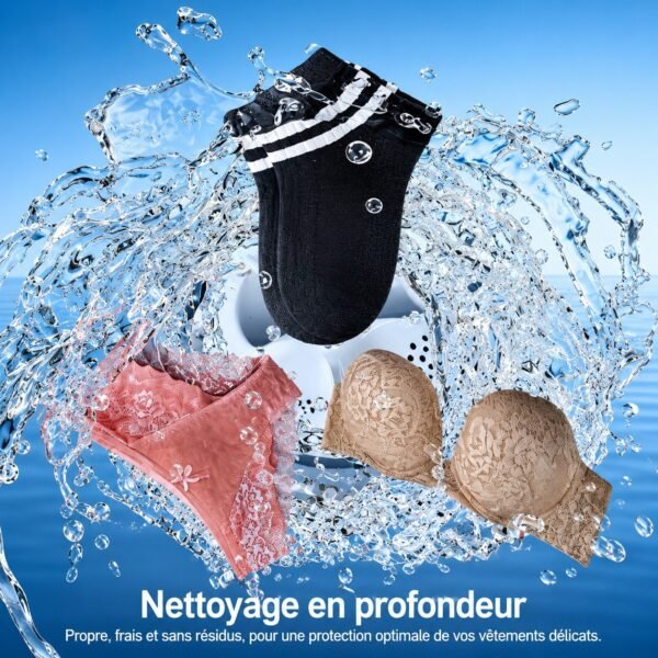 Mini Machine à Laver Portable Rechargeable – Compacte & Sans Fil