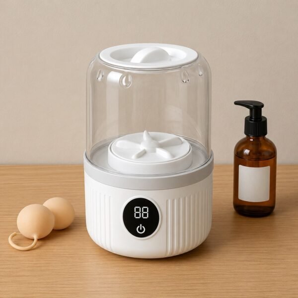 Mini Machine à Laver Portable Rechargeable – Compacte & Sans Fil
